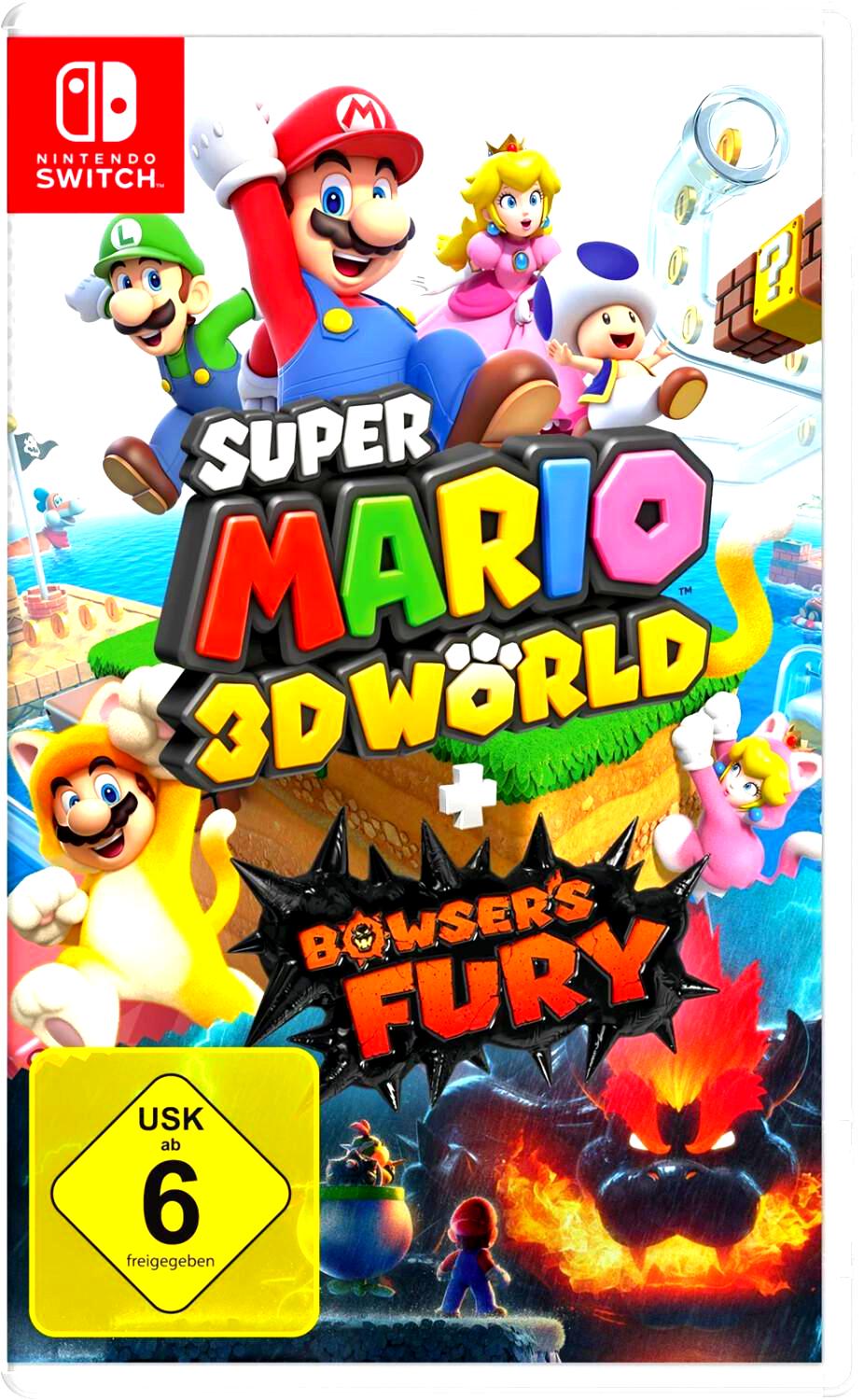 Super Mario 3D World Bowser's Fury Nintendo Switch Neu OVP