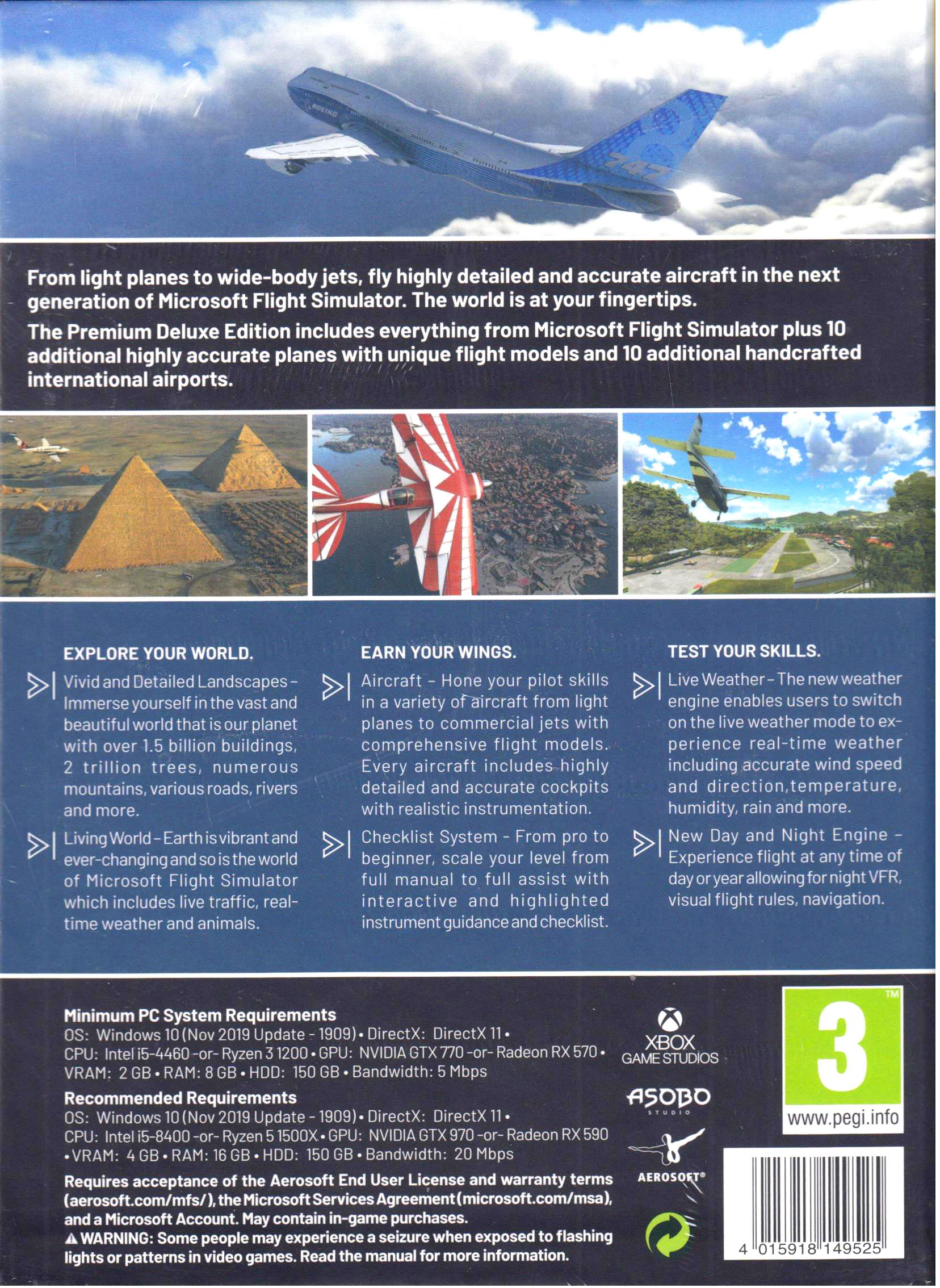 Microsoft Flight Simulator 2020 - Premium Deluxe Edition - PC