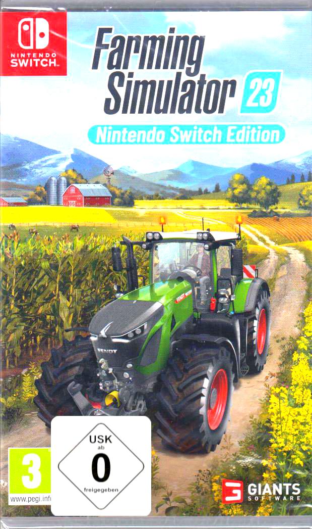 Landwirtschafts-Simulator 23 mit über 130 Maschinen auf Nintendo Switch