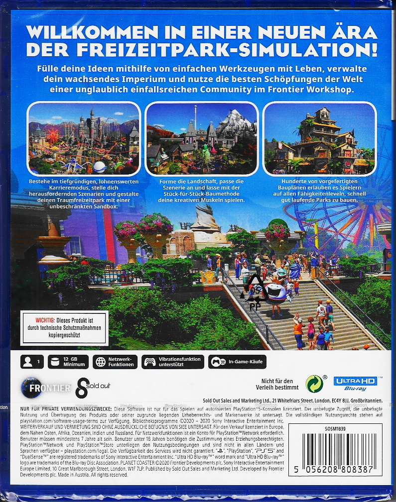 planet coaster ps5 download
